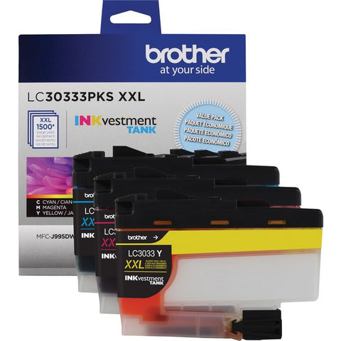Brother Super High Yield Cyan/Magenta/Yellow Ink Cartridge Multipack