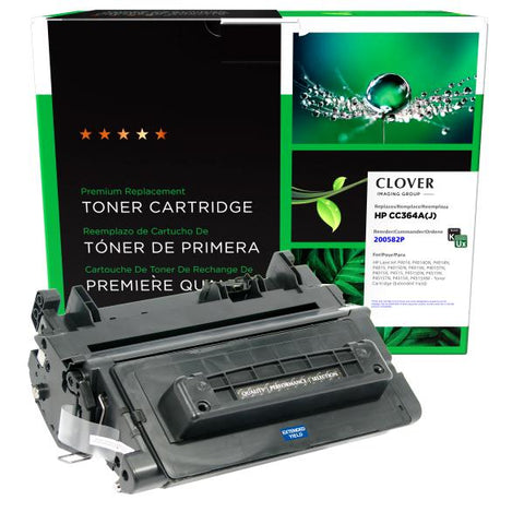 Clover Technologies Group, LLC Remanufactured Extended Yield Toner Cartridge (Alternative for HP CC364A 64A) (18000 Yield)