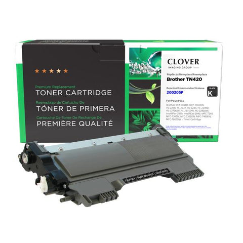 Clover Technologies Group, LLC Remanufactured Toner Cartridge for Brother TN420