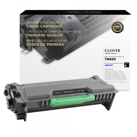 Clover Technologies Group, LLC Remanufactured High Yield Toner Cartridge for Brother TN850
