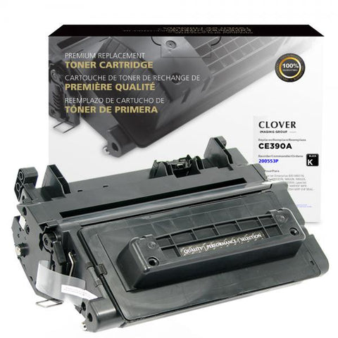 Clover Technologies Group, LLC Remanufactured Toner Cartridge for HP CE390A (HP 90A)