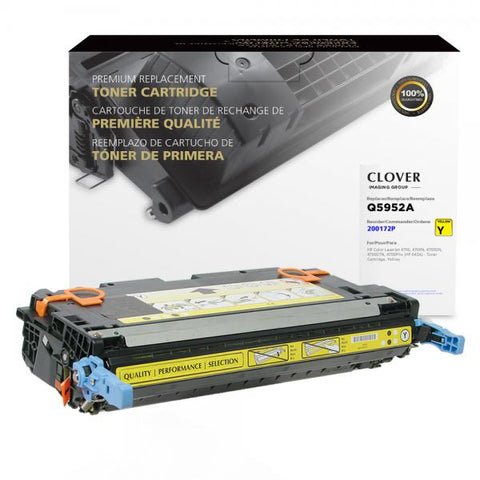 Clover Technologies Group, LLC Remanufactured Yellow Toner Cartridge for HP Q5952A (HP 643A)