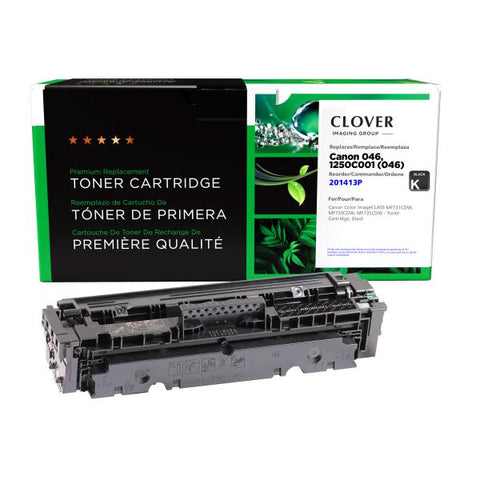 Clover Technologies Group, LLC Clover Imaging Remanufactured Black Toner Cartridge for Canon 1250C001 (046)