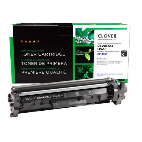 Clover Technologies Group, LLC Remanufactured Toner Cartridge for HP CF230A (HP 30A)