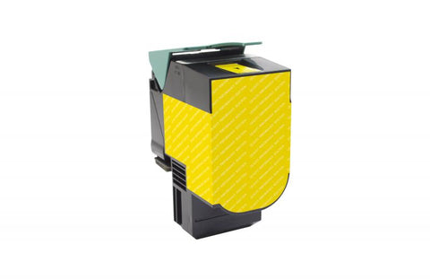 Clover Technologies Group, LLC Clover Imaging Remanufactured Yellow Toner Cartridge for Lexmark CS317/CS417/CS517