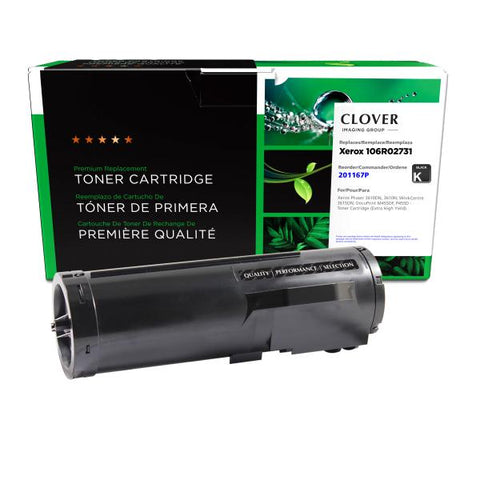 Clover Technologies Group, LLC Extra High Yield Toner Cartridge for Xerox 106R02731