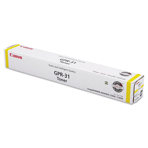 Canon, Inc Genuine Canon GPR-66 Yellow High Yield Toner Cartridge