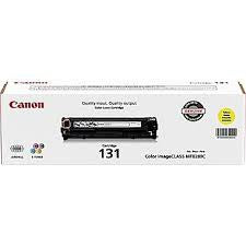Canon, Inc CARTRIDGE 131 YELLOW TONER - FOR IMAGECLASS MF624CW, MF628CW, MF8280