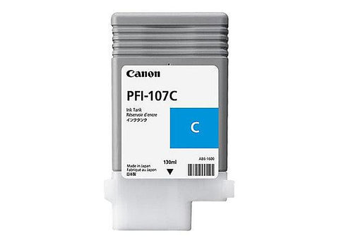 Canon, Inc (PFI-107C) Cyan Ink Tank (130 ml)