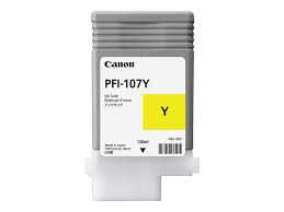 Canon, Inc INK PFI-107Y YELLOW DYE - 130 ML