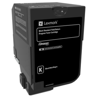 Lexmark Black Return Program Toner Cartridge (7000 Yield)