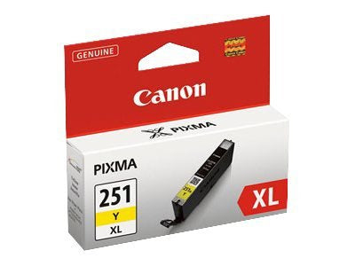 Canon, Inc (CLI-251XLY) High Yield Yellow Ink Tank