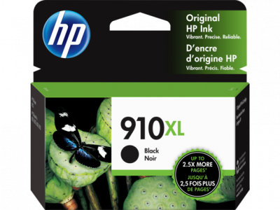 HP 910XL (3YL65AN) Black Original Ink Cartridge (825 Yield)
