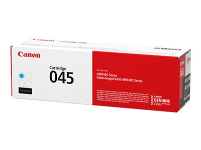 Canon, Inc Cartridge 045 Cyan - Full Yield Cartridge; 1,300 Sheets ISO/IEC 1241C001