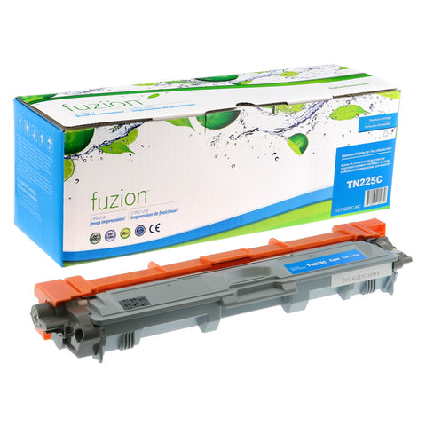 Fuzion Brother TN225C Compatible Toner - Cyan