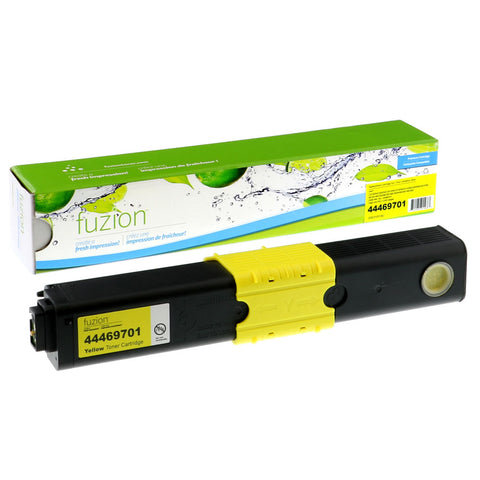 Fuzion Okidata 44469701 Compatible Toner - Yellow