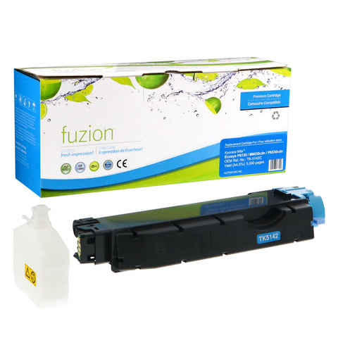 Fuzion Kyocera TK-5142C Compatible Toner - Cyan
