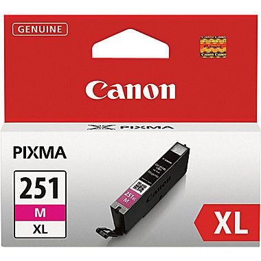 Canon, Inc (CLI-251XLM) High Yield Magenta Ink Tank