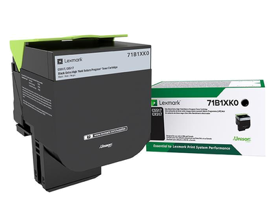 Lexmark Black Extra High Yield Return Program Toner Cartridge (8000 Yield)