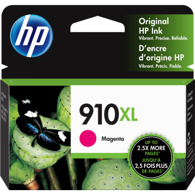 HP 910XL (3YL63AN) OfficeJet Pro 8020 Magenta Original Ink Cartridge (825 Yield)