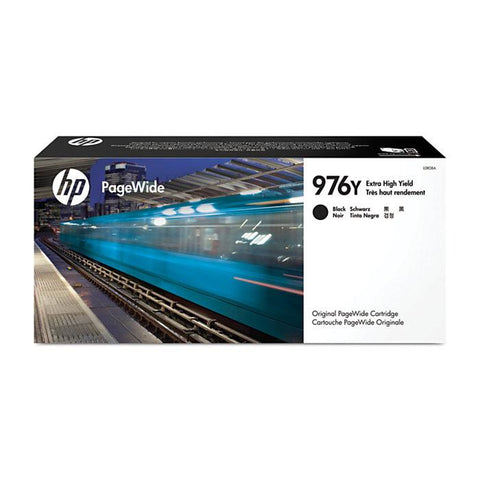 HP 976Y (L0R08A) Extra High Yield Black Original PageWide Cartridge (17000 Yield)