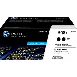 HP HP 508X CF360XD High Yield Black Toner Cartridge 2-pack